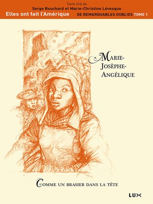 cover image of Marie-Josèphe-Angélique